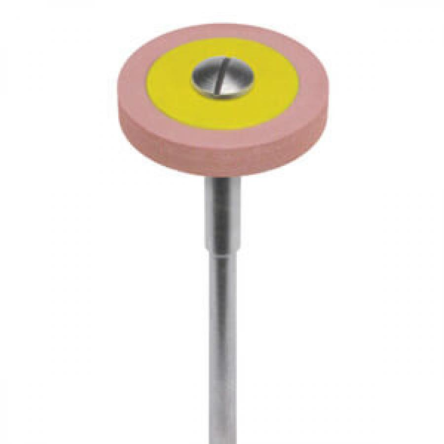 R17DMHP Dialite HP Pink Medium Wheel Porcelain Polisher (5 Pack)