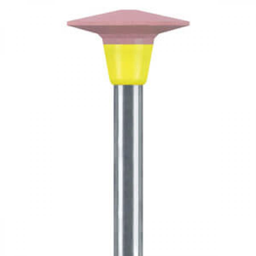 W18DMHP.21 Dialite HP Pink Medium Knife Edge Porcelain Polisher (5 Pack)