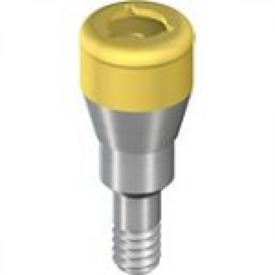 RC LOCATOR® ABUTMENT, H 2 MM, COATED TI ALLOY