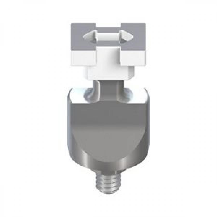 WN IMPRESSION POST CLOSED TRAY, WITH 1 GUIDE SCREW & 2 CAPS, AL/TI/POM