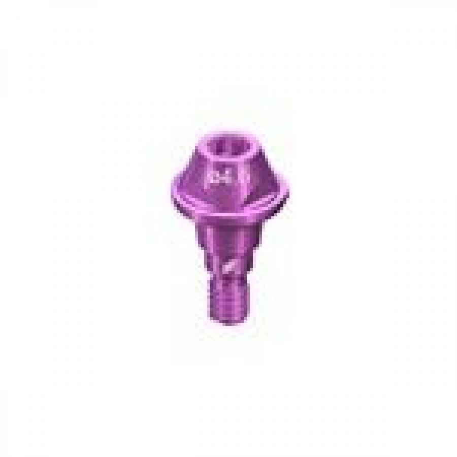 RB/WB SCREW-RETAINED ABUTMENT, STRAIGHT, Ø 4.6MM, GH 1.5MM, TAN