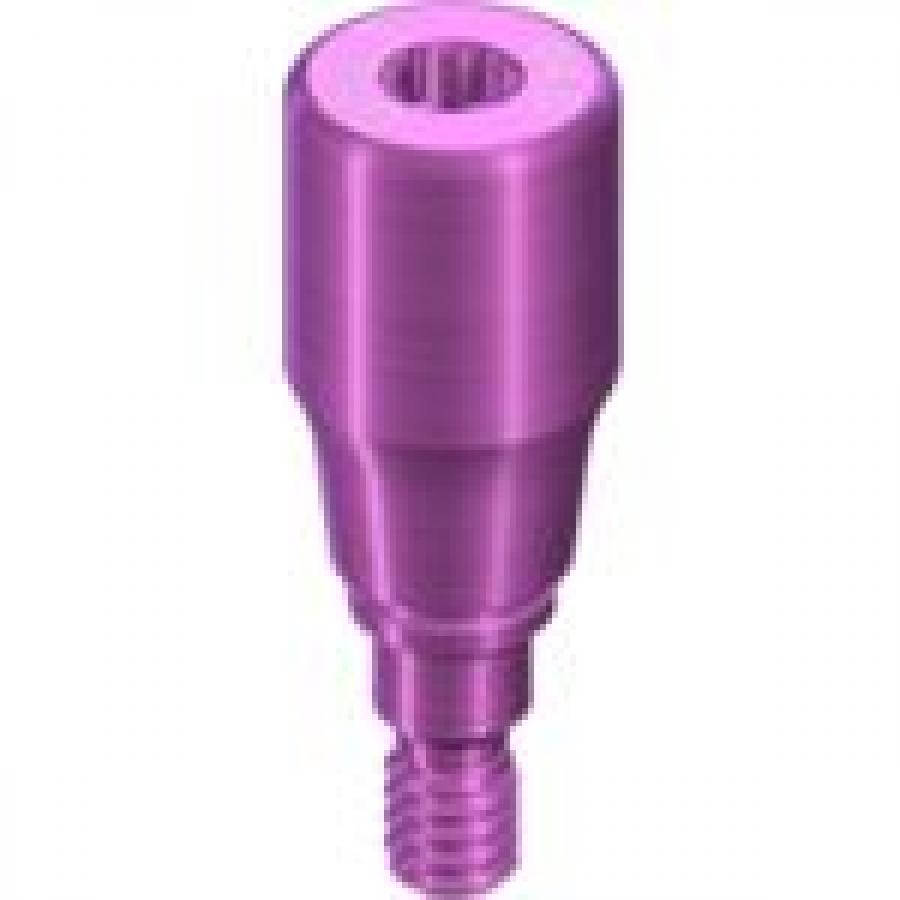 RB/WB HEALING ABUTMENT, CROWN, Ø 4MM, GH 2.5MM, AH 4MM, TI