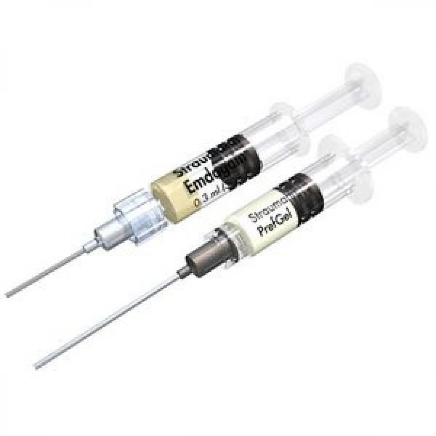 STRAUMANN EMDOGAIN MULTIPACK 3 X 0.3 ML (30 MG/ML), PREFGEL® 3 X 0.6 ML (24% EDTA) (3pk)