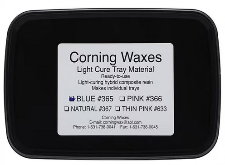 Custom Tray Material Hybrid Composite Light Cure Blue 50/Bx