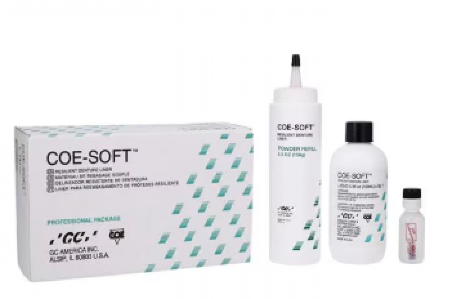 Coe-Soft Denture Resin Resilient Self Cure Ea