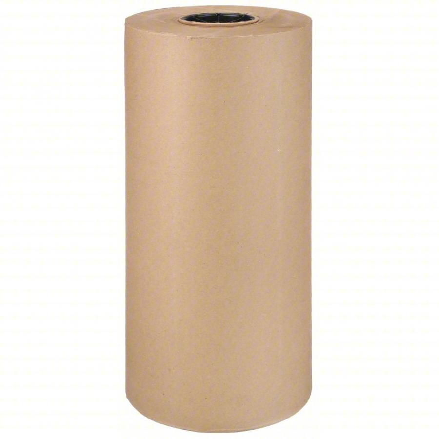 Roll paper - Kraft Paper: 18 in Roll Wd, 900 ft Roll Lg, 18 lb Roll Wt, 40 lb Basis Wt