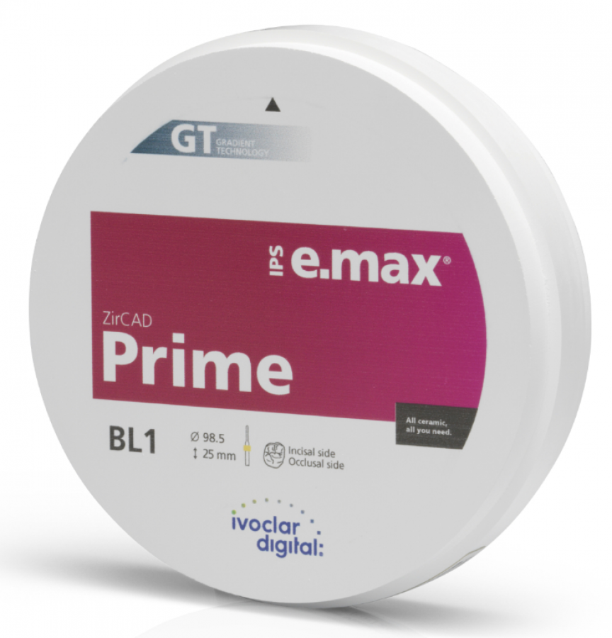 IPS e.max ZirCAD Prime 25 x 98.5mm A1
