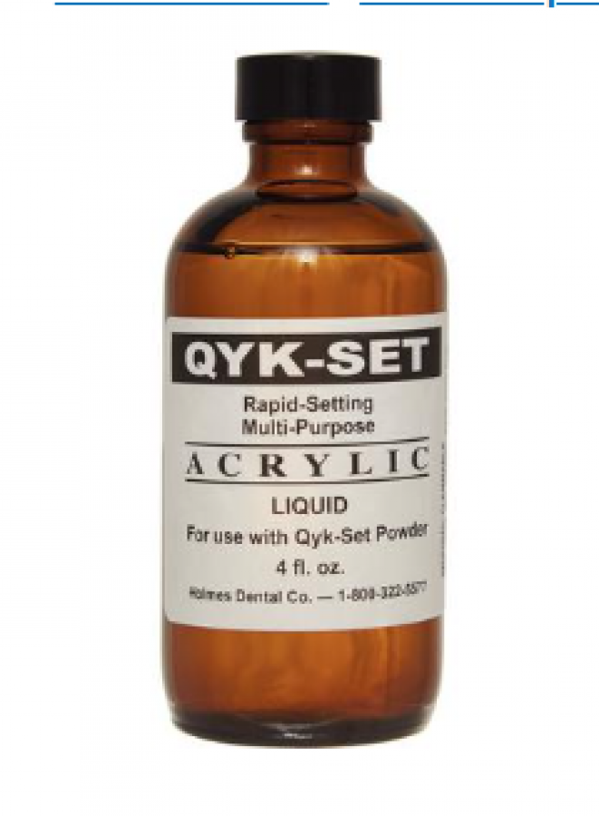 Qyk-Set Temporary Acrylic – Liquid, 4 oz