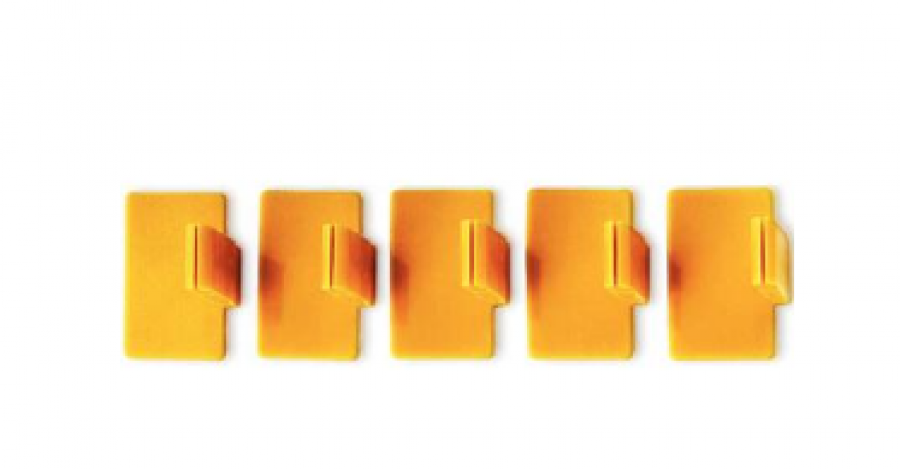 AimRight Adhesive Holder System – Adhesive Posterior Periapical Holders, Yellow, 50/Pkg