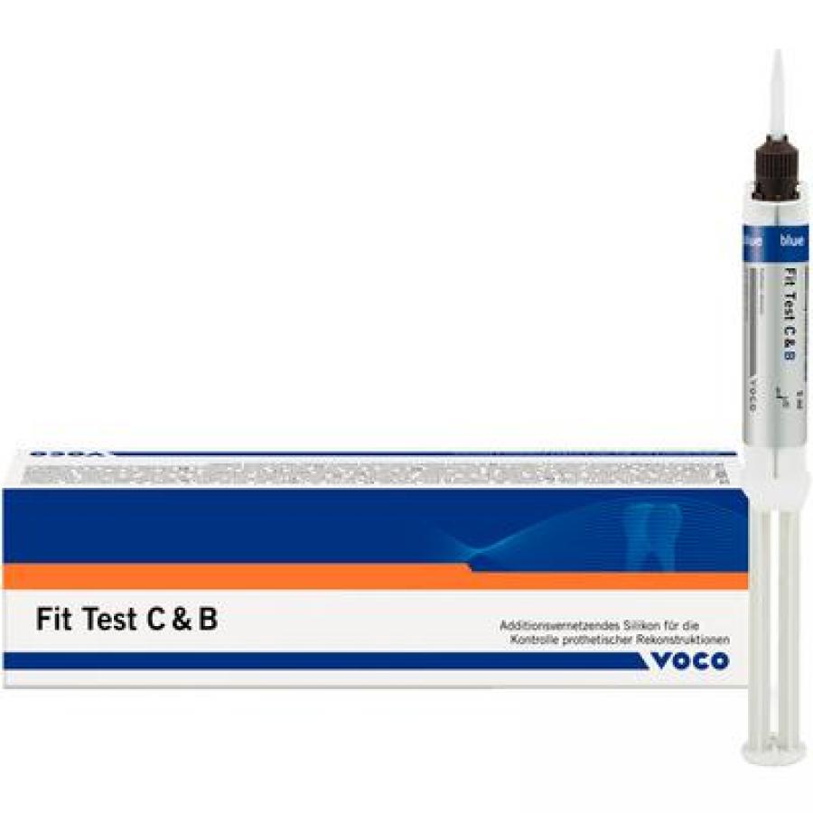 Fit Test C & B Quick Mix High Spot Indicator Pste Sil Syr Rfl Bl 5mL 5mL/E
