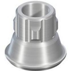 VARIOBASE® FOR BRIDGE/BAR CYLINDRICAL COPING H 4MM, F. Ø 4.6MM SCREW-RET. ABUT., INCL. SCREW & CA3, TAN/POM