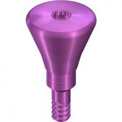 RC HEALING ABUTMENT, CONICAL SHAPE, Ø 6MM, H 4MM, TI