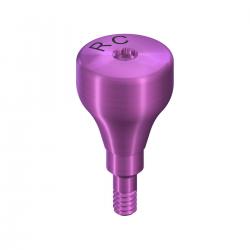 RC Healing abutment, conical shape, Ø 6.5mm, H 6mm, Ti