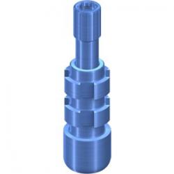 IMPRESSION POST FOR OPEN TRAY, TAN, FOR SCREW-RET. ABUT., ABUT. LEVEL, 0°, Ø 3.5MM