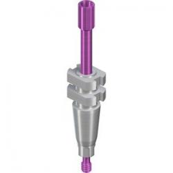 RC IMPRESSION POST, FOR OPEN TRAY, WITH GUIDE SCREW, L 30MM, TAN