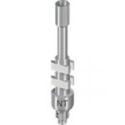 NT IMPRESSION POST OPEN TRAY, LONG, INCL. GUIDE SCREW, H 21MM, TAN