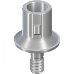 RT VARIOBASE® FOR BRIDGE/BAR CYLINDRICAL, AH 4MM, INCL. SCREW & CA3, TAN/POM