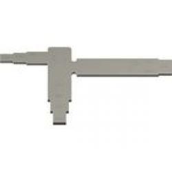 DIAGNOSTIC T, L 65MM, W 33MM, TI