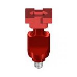 RN IMPRESSION POST CLOSED TRAY, WITH 1 GUIDE SCREW & 2 CAPS, AL/TI/POM