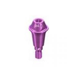 RB/WB SCREW-RETAINED ABUTMENT, STRAIGHT, Ø 4.6MM, GH 3.5MM, TAN