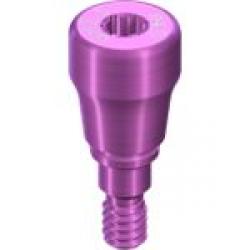 RB/WB HEALING ABUTMENT, CROWN, Ø 4MM, GH 2.5MM, AH 2MM, TI