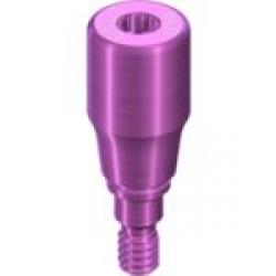 RB/WB HEALING ABUTMENT, CROWN, Ø 4MM, GH 2.5MM, AH 4MM, TI