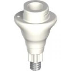 RB/WB S1 ANATOMIC HEALING ABUTMENT XC, Ø 3.8MM, GH 2.5MM, H 5.5MM, PEEK/TAN
