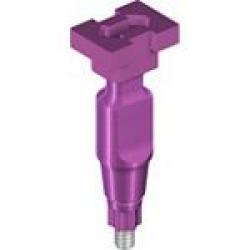 RB/WB IMPRESSION POST CLOSED TRAY, INCL. GUIDE SCREW, L 13MM, TAN