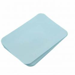 Bench Paper 11 in x 17.25 in Blue Paper Disposable 1000/Bx