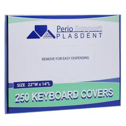 Keyboard Cover 22 in x 14 in Clear 250/Bx