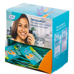TePe EasyPick Dispenser Boxe - Orange (XS/S) 200/box