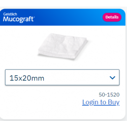 Geistlich Mucograft® 15x20mm