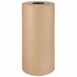 Roll paper - Kraft Paper: 18 in Roll Wd, 900 ft Roll Lg, 18 lb Roll Wt, 40 lb Basis Wt