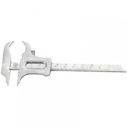 Patterson® Boley Gauge – Stainless Steel, Locks into Place, 6, 1/Pkg