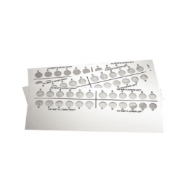 Patterson® Sticky Card Direct Bond Organizing Pad, 50/Pkg