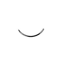 Coated VICRYL™ Sutures Absorbable, Reverse Cutting FS-2, 3/8 Circle, 4-0, 18", 36/Pkg