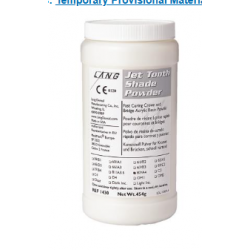 Jet Tooth Shade™ Self-Curing Acrylic Resin Powder - A4 (87), 1 lb Bottle