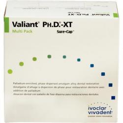 Amalgam capsules, Valiant PhD-XT,  Box