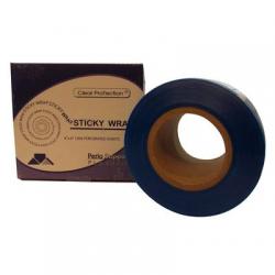 Sticky Wraps Barrier Film – 4" x 6", 1200/Pkg Blue