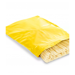 12 x 15" 2 Mil Colored Reclosable Bags - Yellow (100 bags)